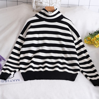 Pulover de dama modern cu guler polo in patru culori