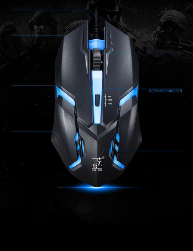 Комплект геймърска мишка и клавиатура G20 