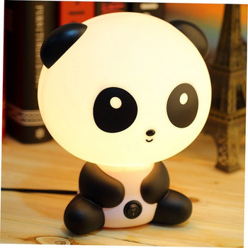 Нощна LED лампа във формата на панда 