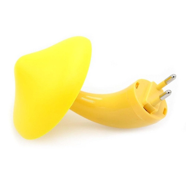 Енергоспестяваща нощна LED лампа във формата на гъба