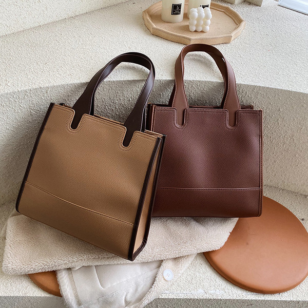 Geanta de dama moderna din piele ecologica in patru culori