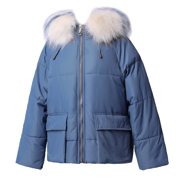 Női alkalmi téli kabát széles modell több színben