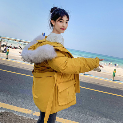 Geaca de iarna casual de dama cu buzunare mari in mai multe culori