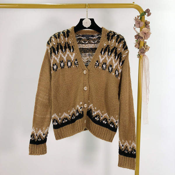 Cardigan casual dama cu model si nasturi