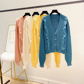 Vesta casual dama cu nasturi in patru culori