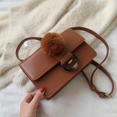 Geanta de dama moderna cu puf in mai multe culori