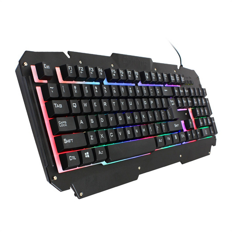 Tastatură pentru jocuri cu design ergonomic