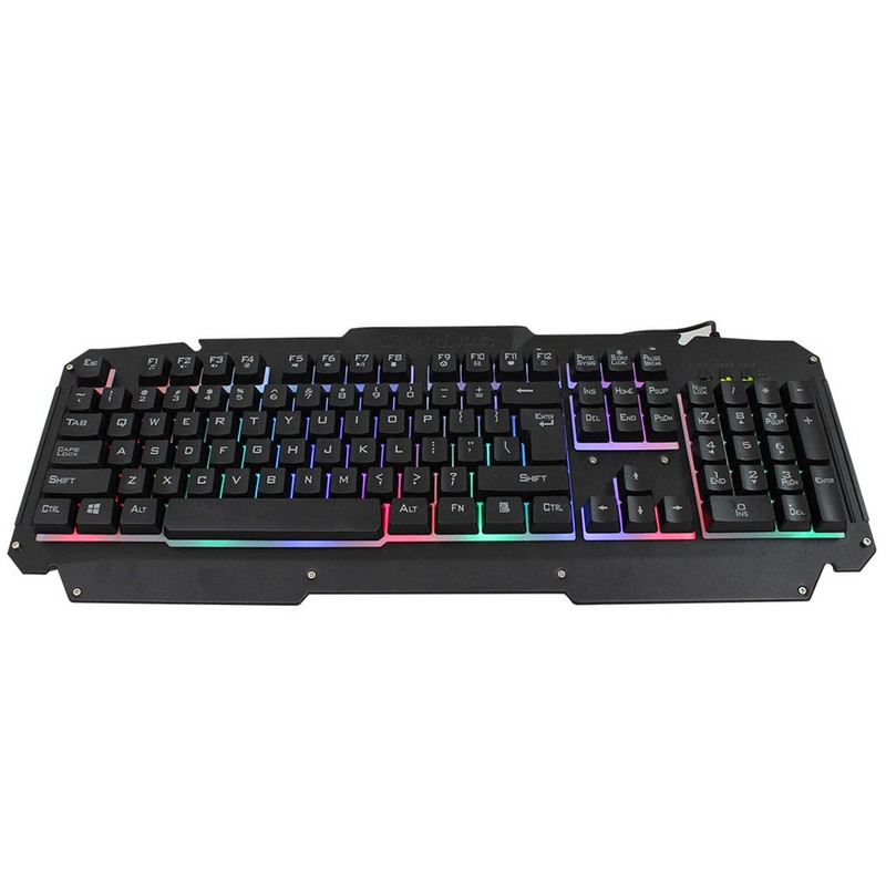 Tastatură pentru jocuri cu design ergonomic