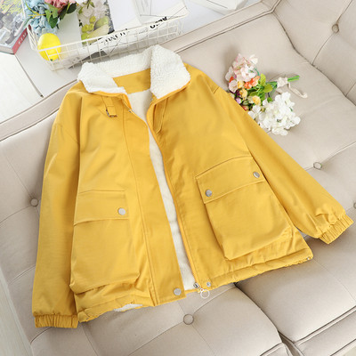 Jachetă casual de damă în patru culori, cu căptușeală moale