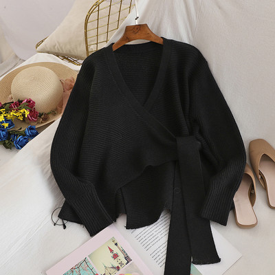 Νέο μοντέλο γυναικείο πουλόβερ με κορδόνια σε διάφορα χρώματα