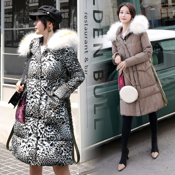 HIT Μοντέρνο γυναικείο μπουφάν φαρδύ μοντέλο σε διάφορα σχέδια