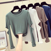 Περιστασιακή γυναικεία μπλούζα με αποκοπές και μεγέθη μέχρι 5XL