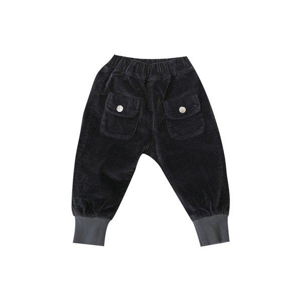 Νέο μοντέλο παιδικό παντελόνι με τσέπες σε μαύρο, γκρι και μπεζ χρώμα