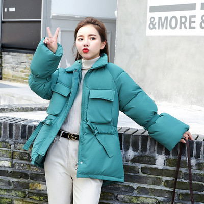 Geaca de iarna dama de zi cu zi cu buzunare in fata in mai multe culori