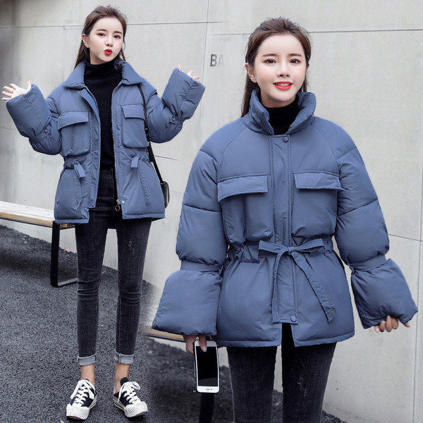 Geaca de iarna dama de zi cu zi cu buzunare in fata in mai multe culori