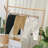 Új modell gyereknadrág fiúknak fehér, fekete és barna színben