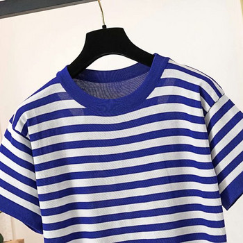 Lezser női rövid ruha O-nyakú és rövid ujjú, két színben