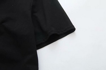 Γυναικεία Slim Casual Σύντομο φόρεμα  με Μακρύ μανίκι σε μαύρο χρώμα