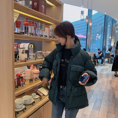 Casual γυναικείο χειμερινό μπουφάν με τσέπες σε διάφορα χρώματα