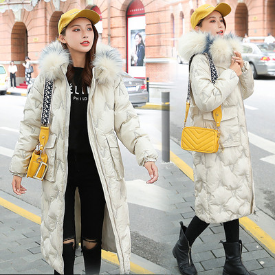 Χειμερινό μοντέλο γυναικείο μπουφάν με μεγάλες τσέπες