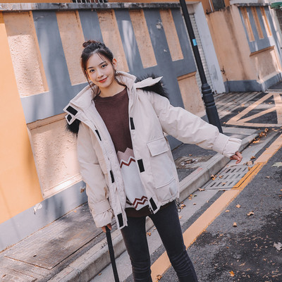 Γυναικείο μπουφάν φθινόπωρο-χειμωνιάτικο με κουκούλα σε διάφορα χρώματα