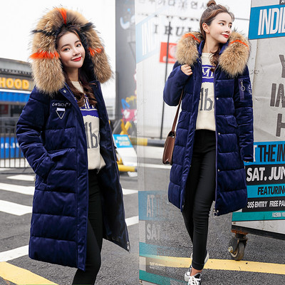 Γυναικείο μοντέρνο χειμερινό μπουφάν με πολύχρωμη κουκούλα σε διάφορα χρώματα