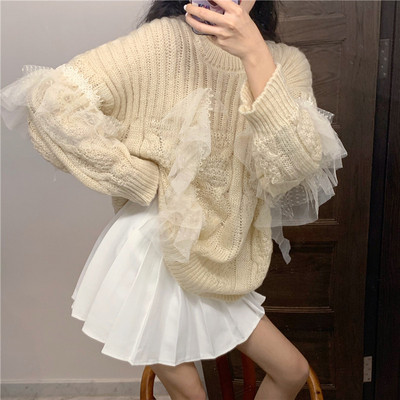 Μοντέρνο γυναικείο πουλόβερ πουλόβερ σε διάφορα χρώματα και οβάλ ντεκολτέ