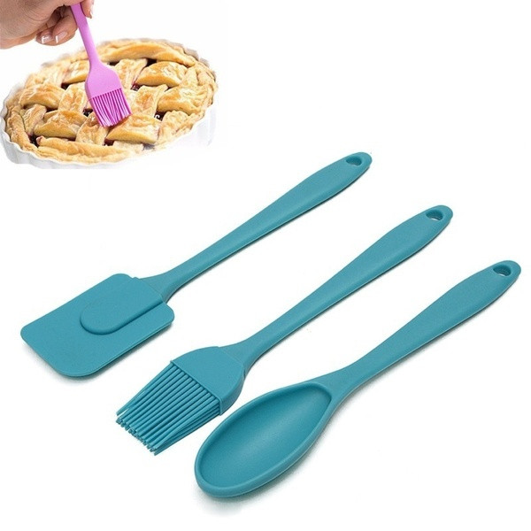 Set de trei ustensile din silicon