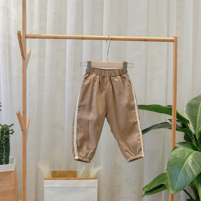 Νέο μοντέλο παιδικό παντελόνι για αγόρια με πράσινο, μπλε, μαύρο και καφέ χρώμα