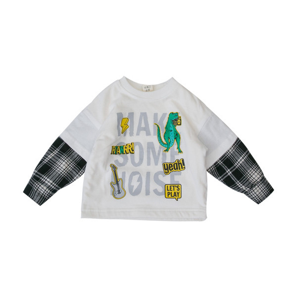 Νέο μοντέλο casual γυναικείο t-shirt με εκτύπωση σε λευκό και μαύρο χρώμα