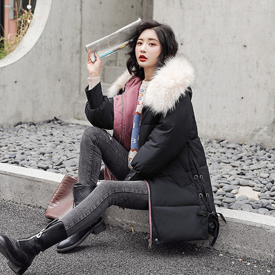 Geaca lunga dama cu sireturi in mai multe culori si gluga