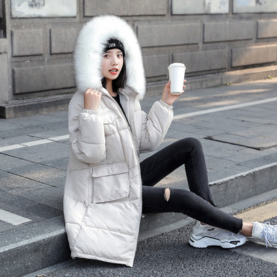 Μοντέρνο γυναικείο μπουφάν με τσέπες και κουκούλα σε διάφορα χρώματα