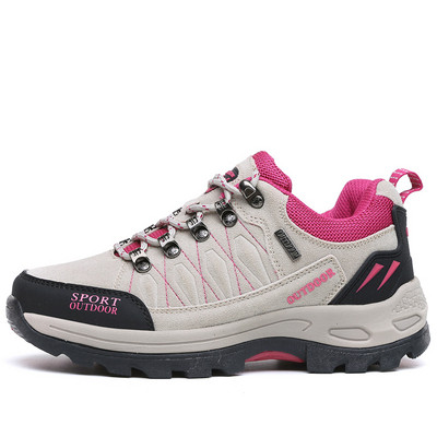 Férfi és női túracipő ÚJ modell fűzővel és durva talppal, négy színben