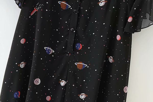 Rochie lungă de damă model NOU cu mâneci scurte și decolteu adânc în negru