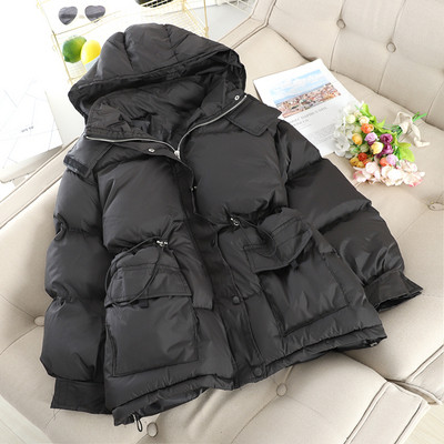 Γυναικείο χειμωνιάτικο μπουφάν με κουμπιά σε διάφορα χρώματα