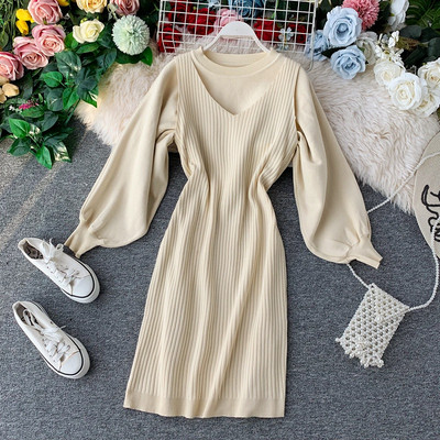 Modern női kétrészes szett fekete, sárga és bézs színben