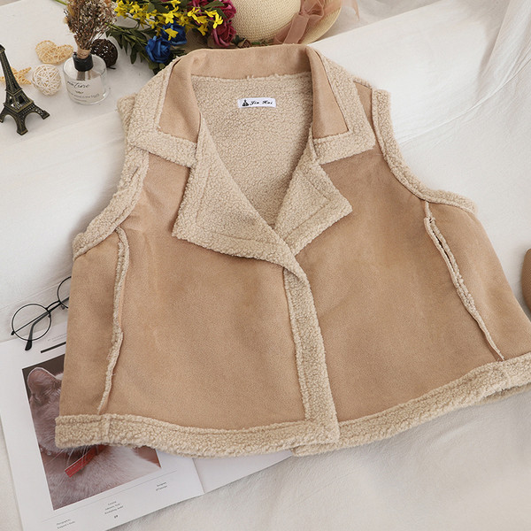 Καθημερινό  γυναικείο γιλέκο με απαλή επένδυση σε διάφορα χρώματα