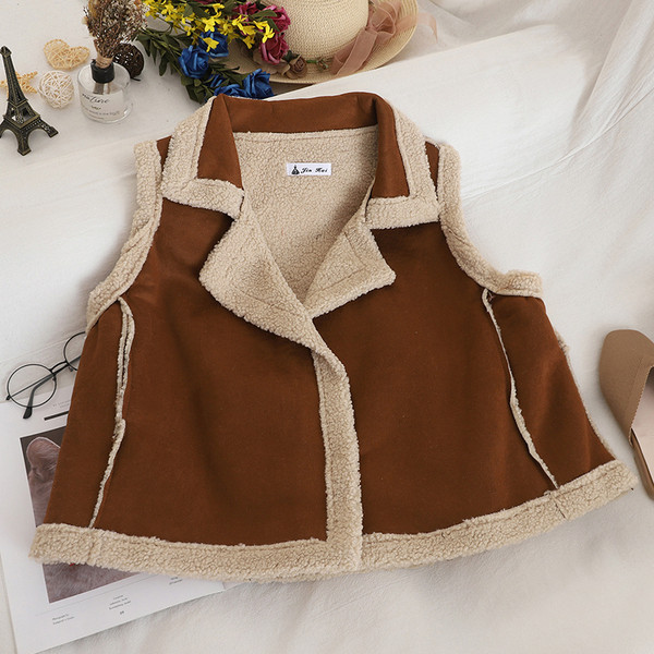 Καθημερινό  γυναικείο γιλέκο με απαλή επένδυση σε διάφορα χρώματα