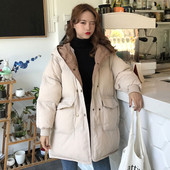 Geaca de dama de actualitate lunga model larg in doua culori cu buzunare