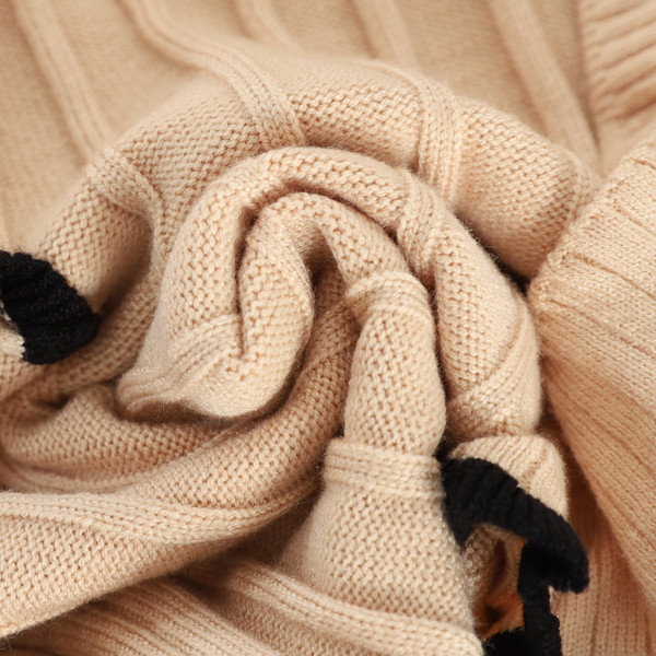 Μοντέρνο γυναικείο πουλόβερ με λαιμόκοψη O σε διάφορα χρώματα