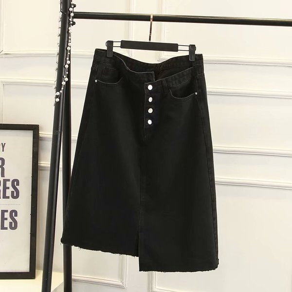 Rochie scurta de dama moderna cu buzunare si talie inalta in negru