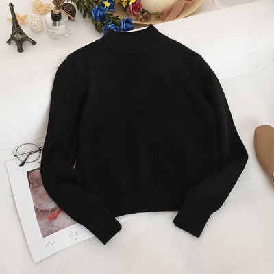 Καθημερινό γυναικείο πουλόβερ κλασικό μοντέλο σε επτά χρώματα