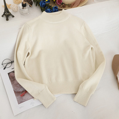 Καθημερινό γυναικείο πουλόβερ κλασικό μοντέλο σε επτά χρώματα