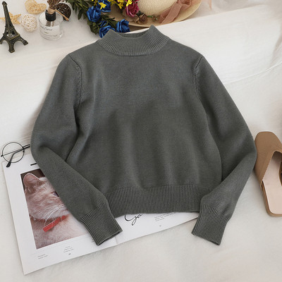 Καθημερινό γυναικείο πουλόβερ κλασικό μοντέλο σε επτά χρώματα