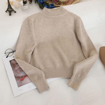 Καθημερινό γυναικείο πουλόβερ κλασικό μοντέλο σε επτά χρώματα