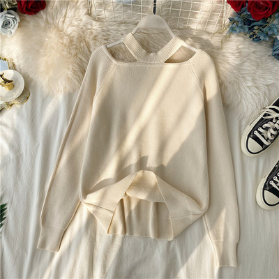 Pulover de dama modern cu maneca lunga in diferite culori