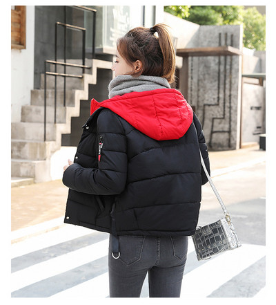 Γυναικείο χειμωνιάτικο μπουφάν με κουκούλα σε διάφορα χρώματα