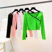 Bluza de dama cu maneci lungi in mai multe culori