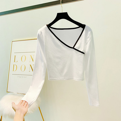 Bluza de dama cu maneci lungi in mai multe culori