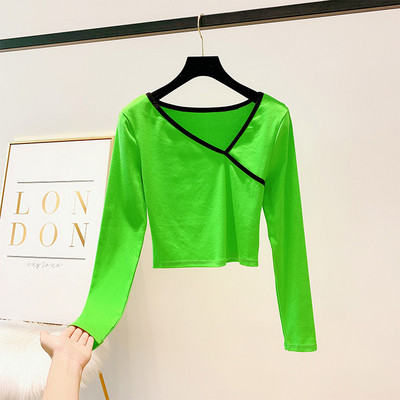 Bluza de dama cu maneci lungi in mai multe culori